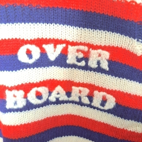 Mother the biggie jumper overboard striped sweater Medium NWT - Picture 8 of 11